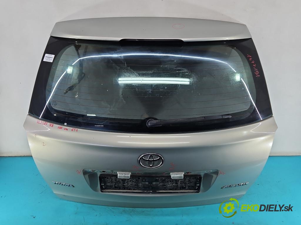 Toyota Avensis II T25 2003-2008 1.8 16V 129 hp manual 95 kW 1794 cm3 5- zadní kufrové dveře  (Zadní kapota (kufr))