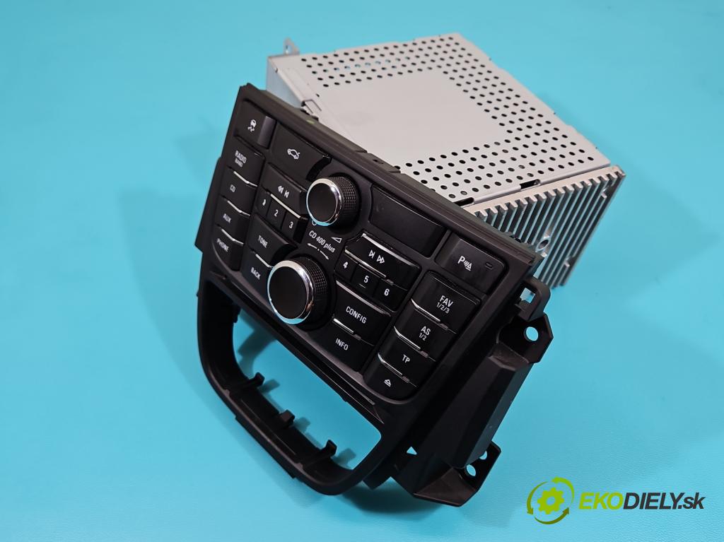 Opel Astra IV 2009-2015 1.4 T 140 HP manual 103 kW 1364 cm3 5- Radio originál 39019097
