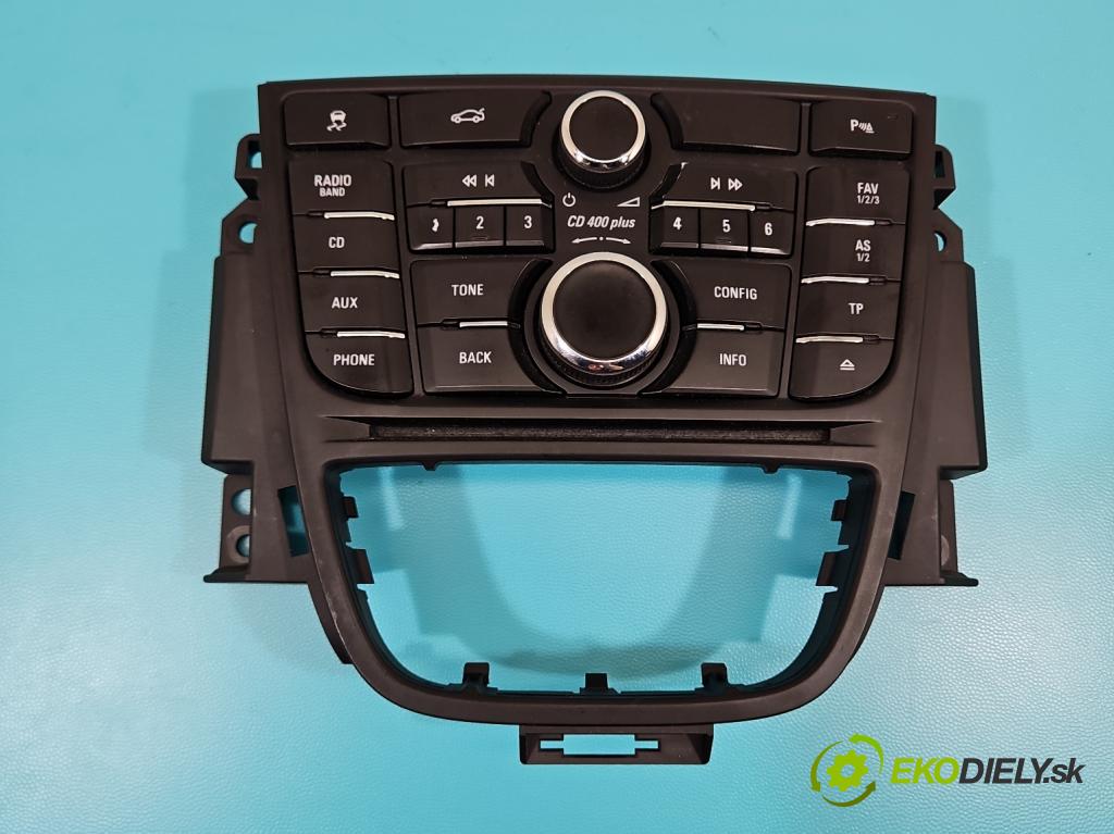 Opel Astra IV 2009-2015 1.4 T 140 HP manual 103 kW 1364 cm3 5- Radio originál 39019097