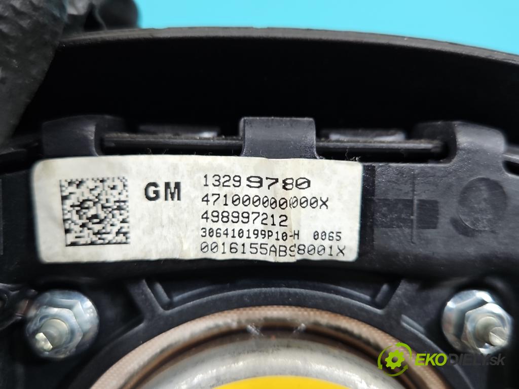 Opel Astra IV 2009-2015 1.4 T 140 HP manual 103 kW 1364 cm3 5- airbag vzduch: Řidiči: 13299780 (Airbag)