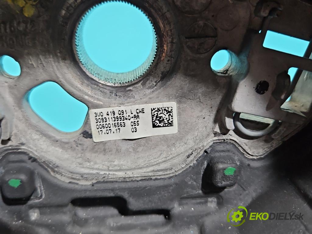 Skoda Fabia III 2014- 2021 1.0 TSI 95 HP manual 70 kW 999 cm3 5- volant 3V0419091L (Volant)