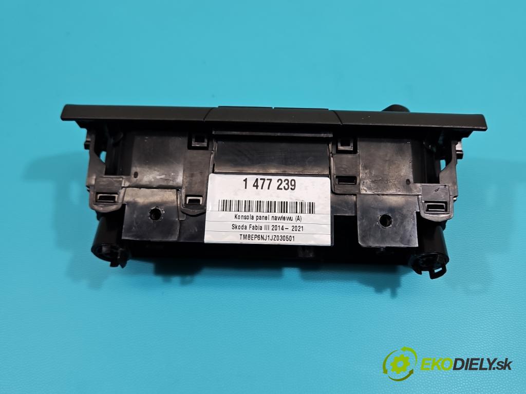Skoda Fabia III 2014- 2021 1.0 TSI 95 HP manual 70 kW 999 cm3 5- panel kúrenia