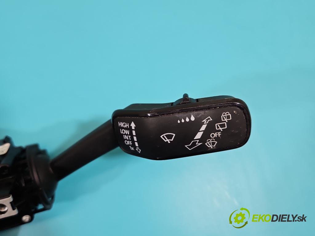 Skoda Fabia III 2014- 2021 1.0 TSI 95 HP manual 70 kW 999 cm3 5- prepínač komplex: 6C0953501K (Prepínacie páčky pod volantom)