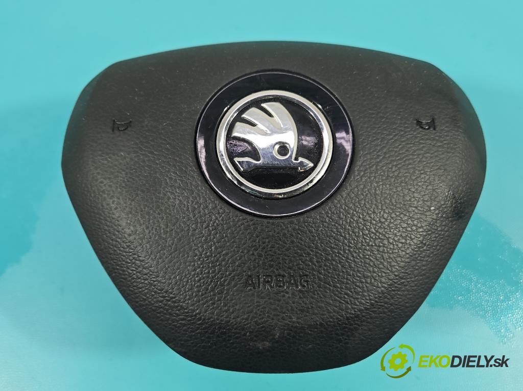 Skoda Fabia III 2014- 2021 1.0 TSI 95 HP manual 70 kW 999 cm3 5- airbag vzduch: Řidiči: 6V0880201R (Airbag)