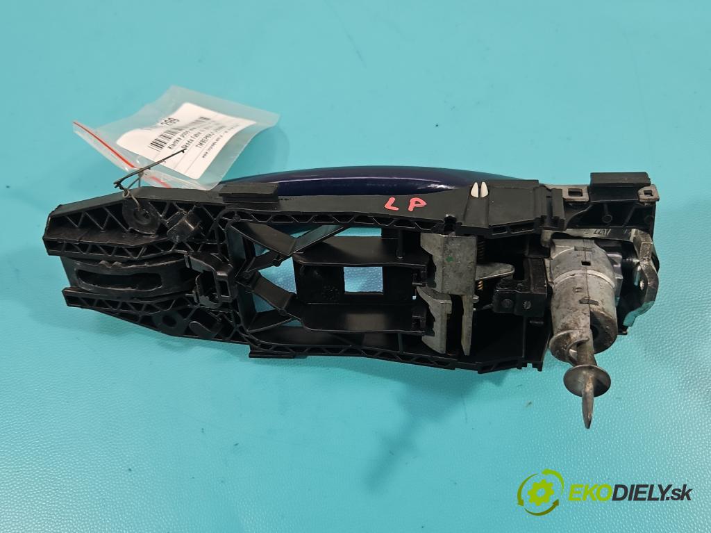 Skoda Fabia III 2014- 2021 1.0 TSI 95 HP manual 70 kW 999 cm3 5- rukoväť predné ľavé mimo: 5N0837885H (Kľučka dverí vonkajšia predná ľavá)