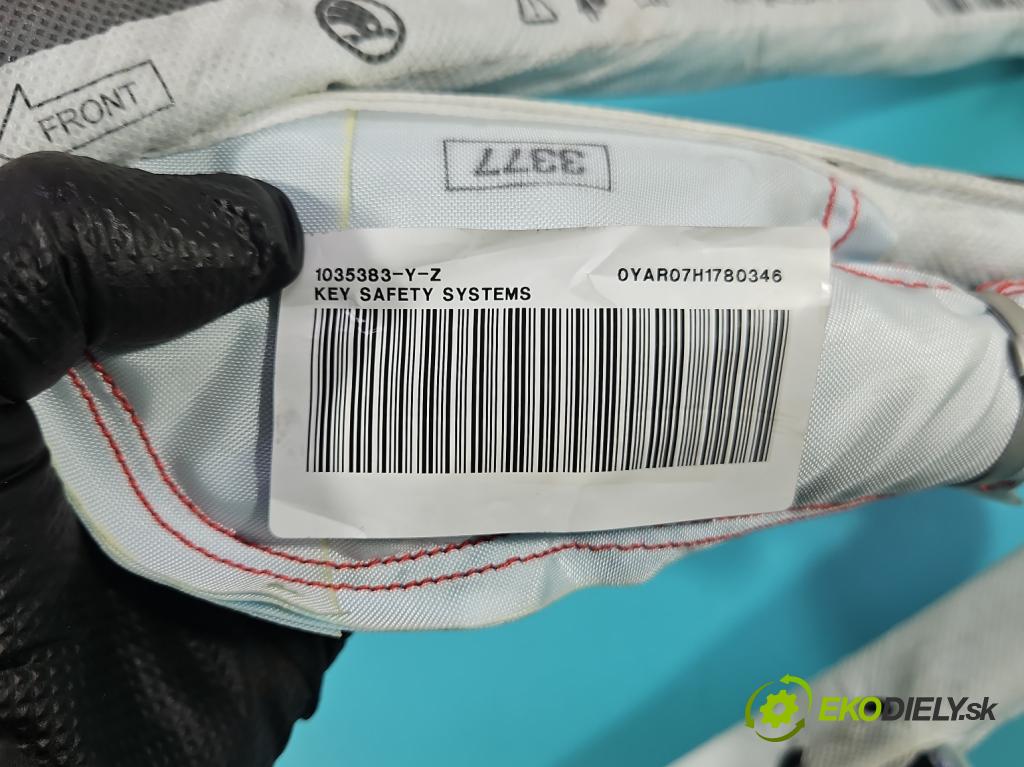 Skoda Fabia III 2014- 2021 1.0 TSI 95 HP manual 70 kW 999 cm3 5- clona pravé 1035383-Y-Z