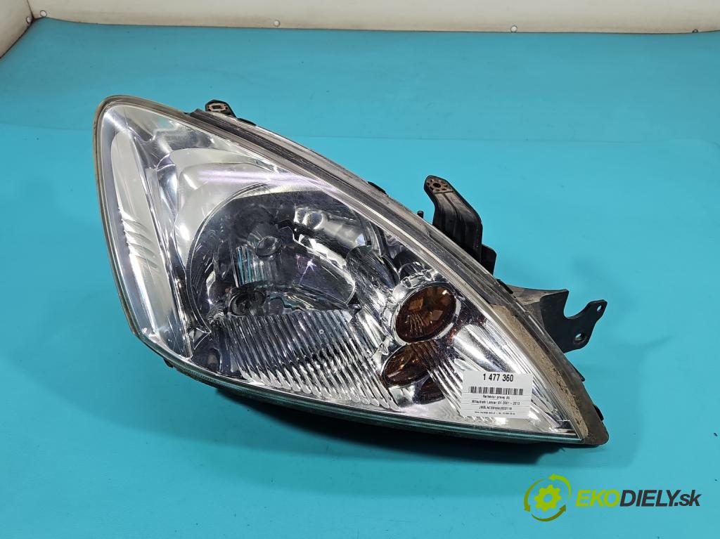 Mitsubishi Lancer VII 2001-2013 2.0 16V 135 HP manual 99 kW 1997 cm3 5- Reflektor: pravý  (Svetlo predné pravé)