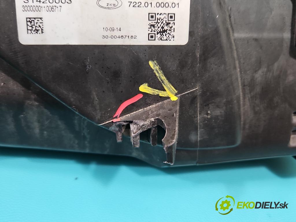 Volvo V40 II 2012-2019 2.0 D3 150 hp automatic 110 kW 1984 cm3 5- světlo levý 31420003 (Klika dveří ostatní)