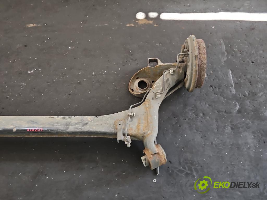 Skoda Fabia III 2014- 2021 1.0 TSI 95 hp manual 70 kW 999 cm3 5- zadní výztuha  (Zadní výztuha)