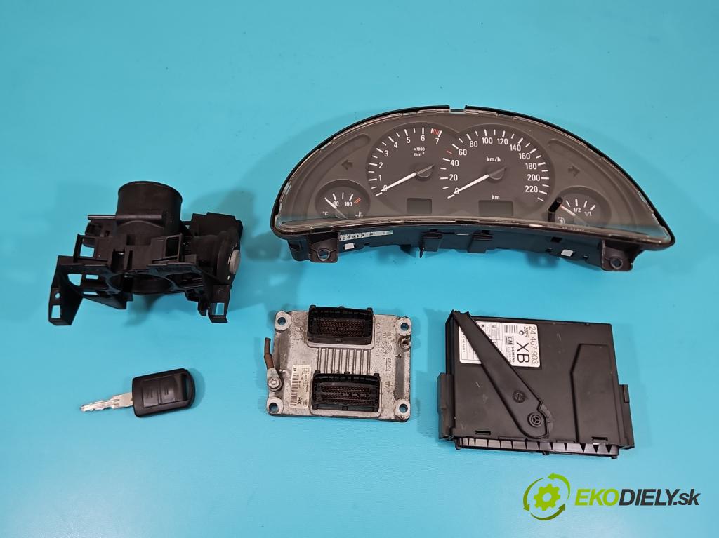 Opel Corsa C 2000-2006 1.2 16V 75 HP manual 55 kW 1199 cm3 5- riadiaca jednotka motora 0261207423