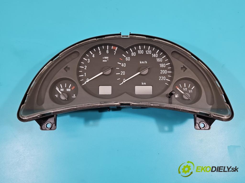 Opel Corsa C 2000-2006 1.2 16V 75 HP manual 55 kW 1199 cm3 5- riadiaca jednotka motora 0261207423