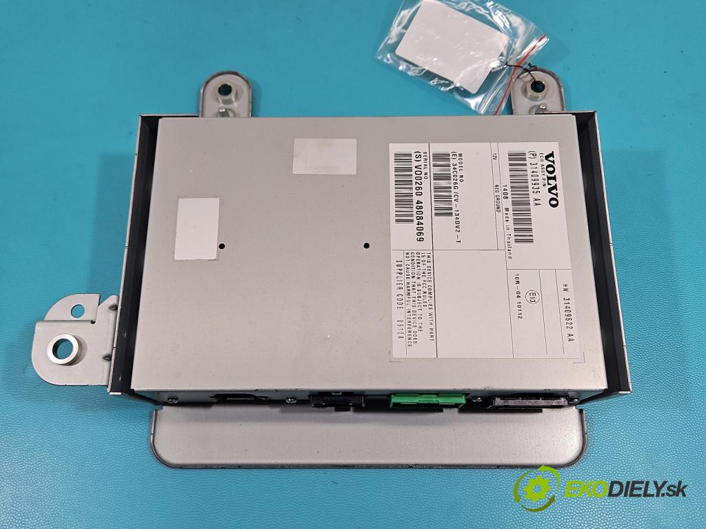 Volvo V40 II 2012-2019 2.0 D3 150 HP automatic 110 kW 1984 cm3 5- Zesilovač: 31409935AA (Zosilňovač)