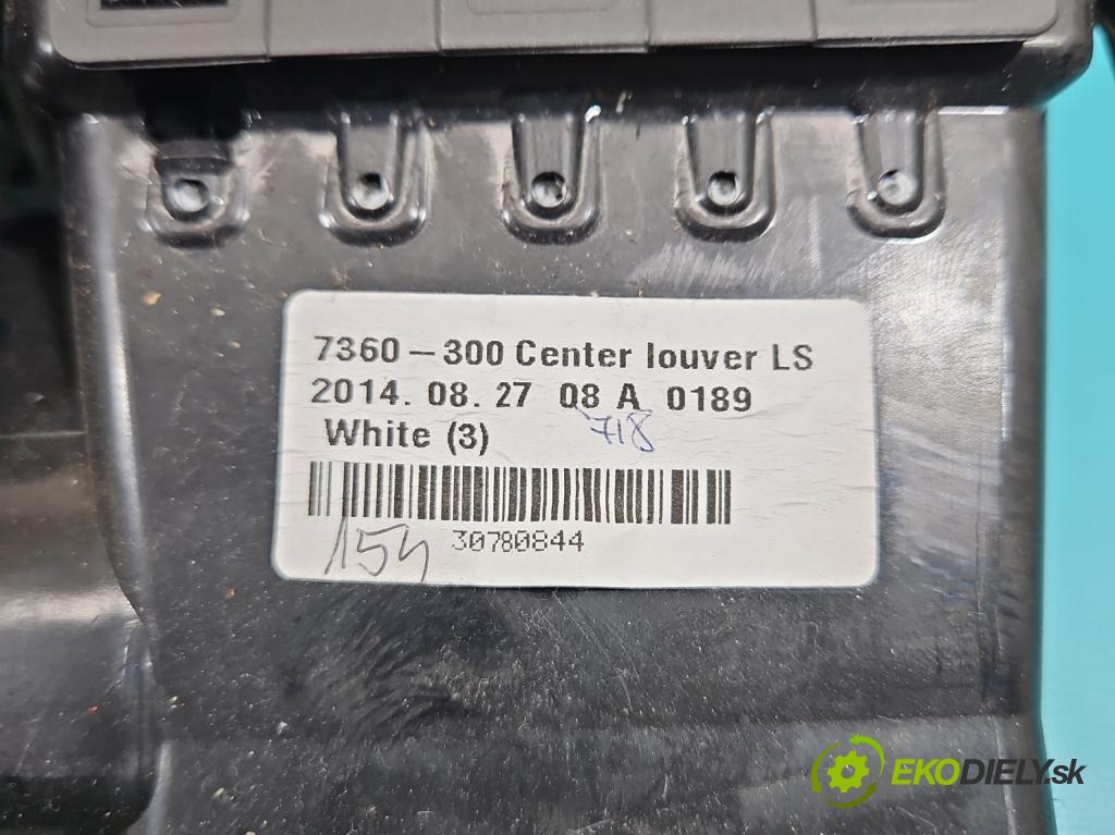 Volvo V40 II 2012-2019 2.0 D3 150 HP automatic 110 kW 1984 cm3 5- Mřížka: kúrenia stredová 1284618 (Mriežka kúrenia (fukár))