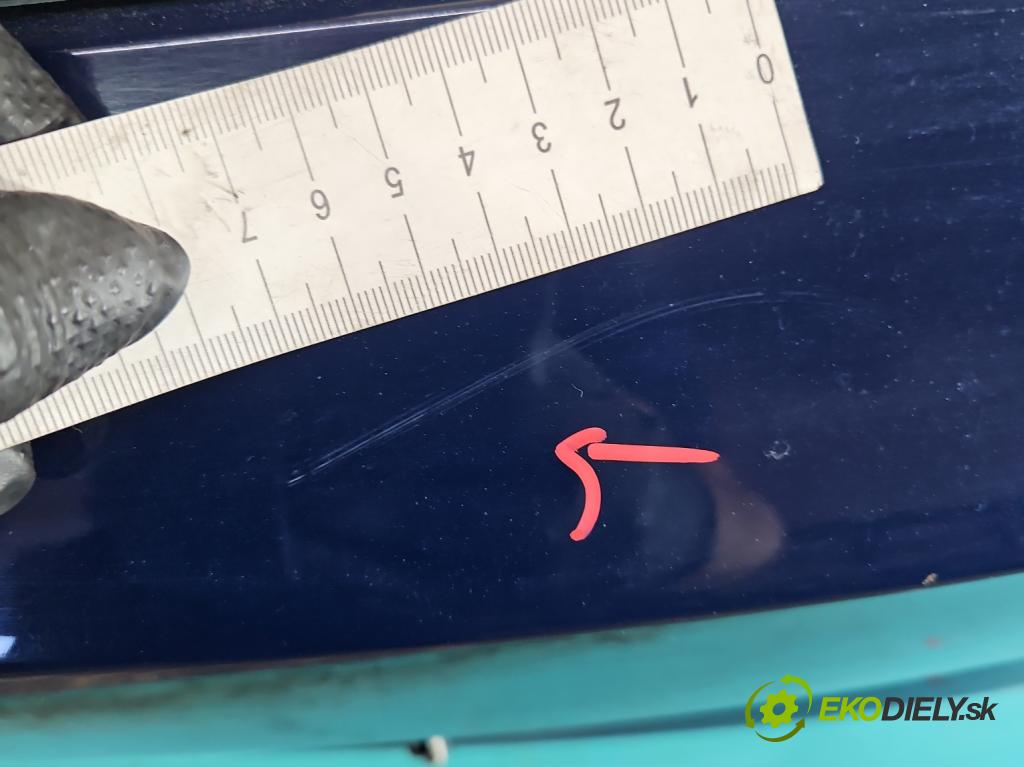 Skoda Fabia III 2014- 2021 1.0 TSI 95 hp manual 70 kW 999 cm3 5- zadní kufrové dveře  (Zadní kapota (kufr))