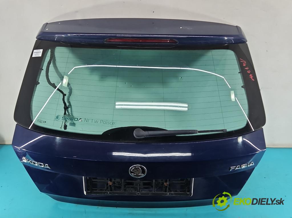 Skoda Fabia III 2014- 2021 1.0 TSI 95 hp manual 70 kW 999 cm3 5- zadní kufrové dveře  (Zadní kapota (kufr))