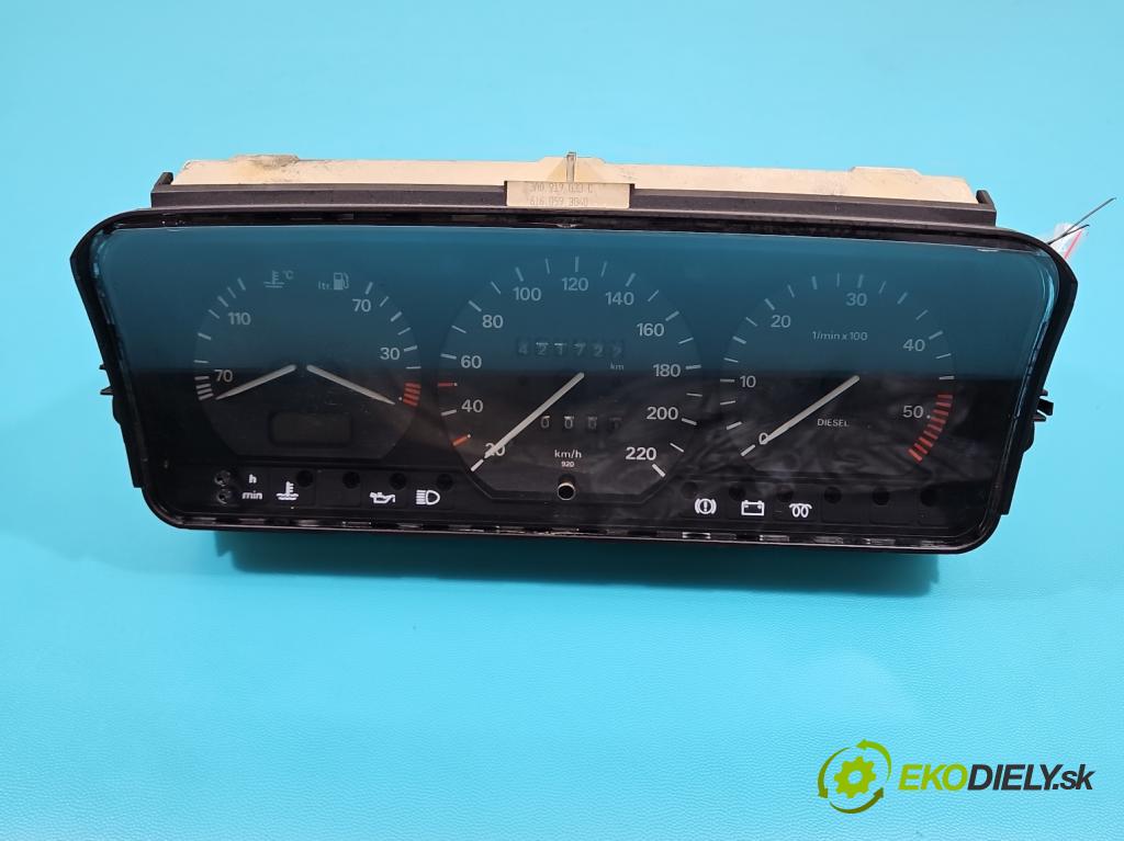 Vw Passat B4 1993-1997 1.9 tdi 90 HP manual 66 kW 1896 cm3 5- prístrojovka/ budíky 3A0919059B (Prístrojová doska)