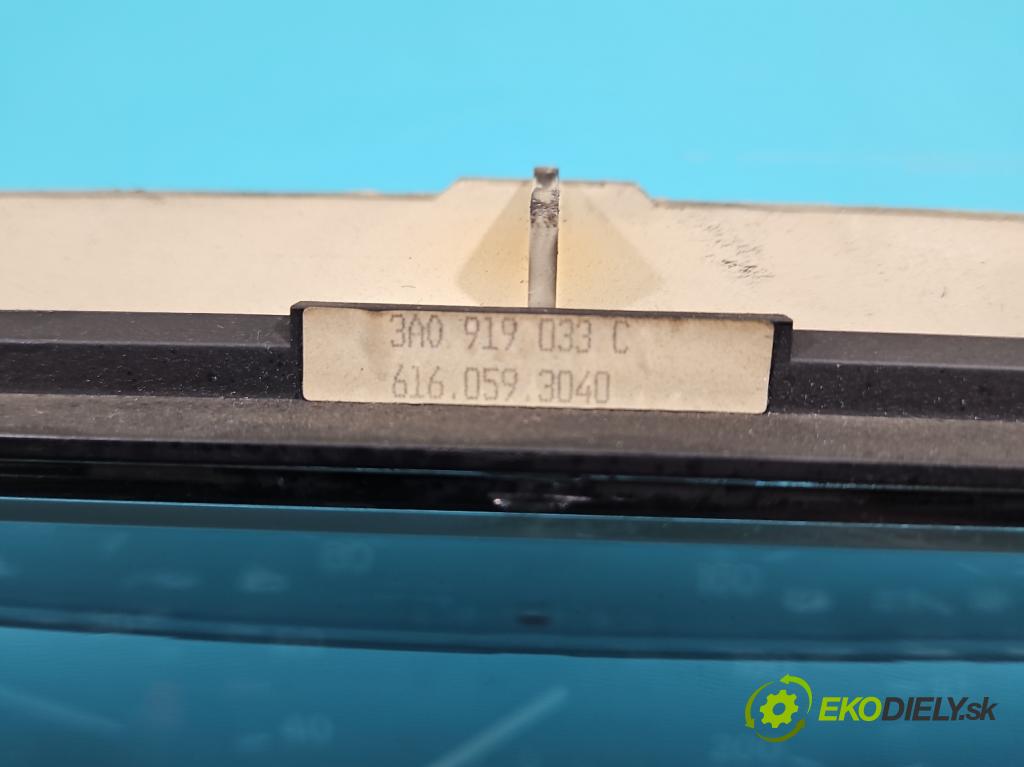 Vw Passat B4 1993-1997 1.9 tdi 90 HP manual 66 kW 1896 cm3 5- prístrojovka/ budíky 3A0919059B (Prístrojová doska)