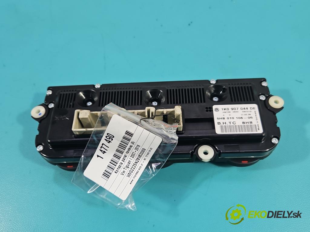 Vw Tiguan I 2007-2016 1.4 TSI 150 HP manual 110 kW 1390 cm3 5- panel kúrenia 1K0907044DE