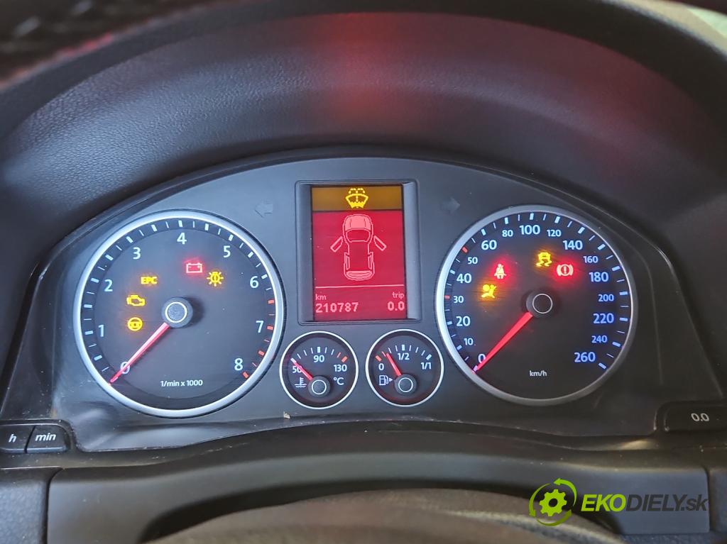 Vw Tiguan I 2007-2016 1.4 TSI 150 HP manual 110 kW 1390 cm3 5- prístrojovka/ budíky 5N0920870C (Prístrojová doska)