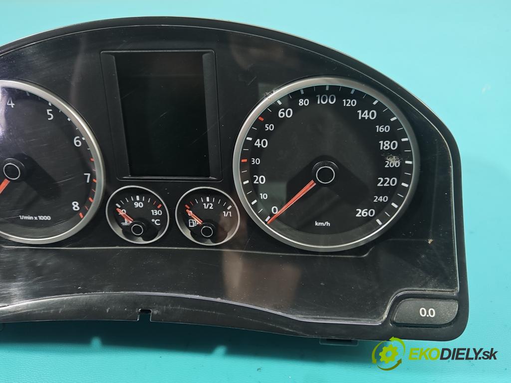 Vw Tiguan I 2007-2016 1.4 TSI 150 HP manual 110 kW 1390 cm3 5- prístrojovka/ budíky 5N0920870C (Prístrojová doska)