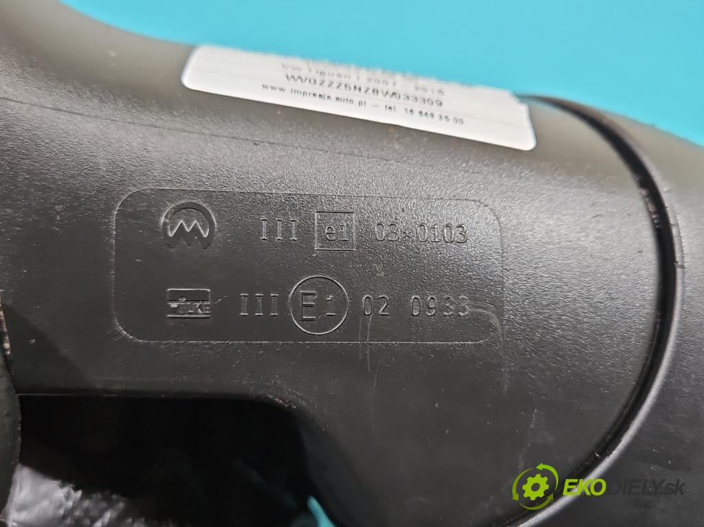 Vw Tiguan I 2007-2016 1.4 TSI 150 hp manual 110 kW 1390 cm3 5- zpětné zrcátko levé 5N1857501AN (Klika dveří ostatní)