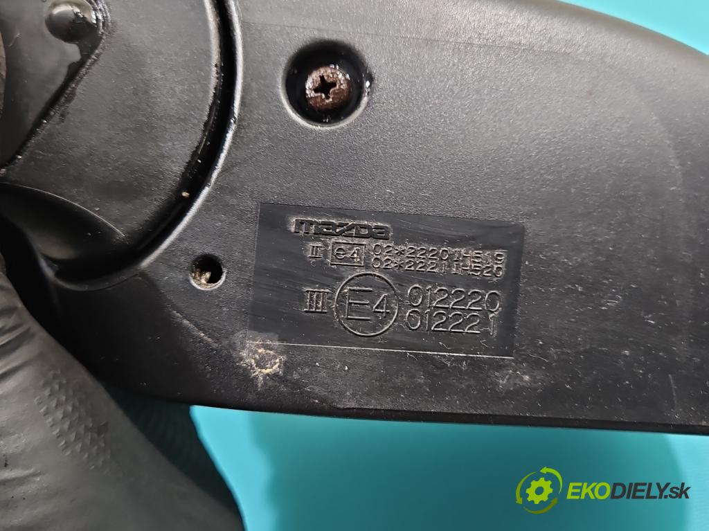 Mazda 3 I BK 2003-2009 2.0 16V 150 hp manual 110 kW 1999 cm3 5- zpětné zrcátko levé  (Klika dveří ostatní)