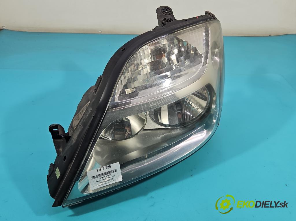 Renault Scenic I 1996-2003 1.9 dci 102 HP manual 75 kW 1870 cm3 5- Reflektor: ľavý  (Kľučka dverí ostatné)