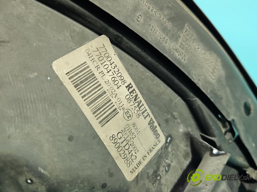 Renault Scenic I 1996-2003 1.9 dci 102 hp manual 75 kW 1870 cm3 5- světlo levý  (Klika dveří ostatní)