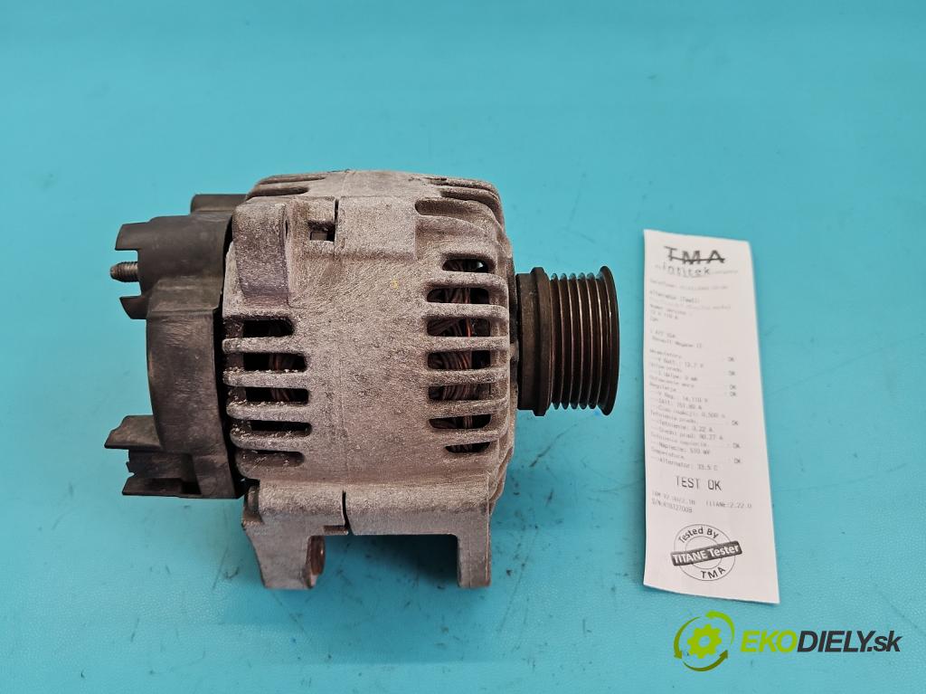 Renault Megane II 2003-2008 1.4 16V 98 HP manual 72 kW 1390 cm3 5- Alternator 8200323126 (Alternátor)