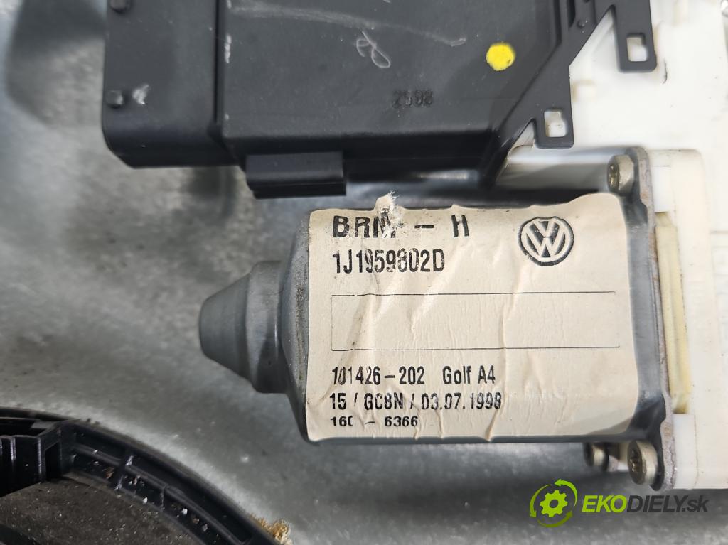Vw Bora 1.9 tdi 90 hp manual 66 kW 1896 cm3 4- mechanismus stahování přední pravý 1J1959802D