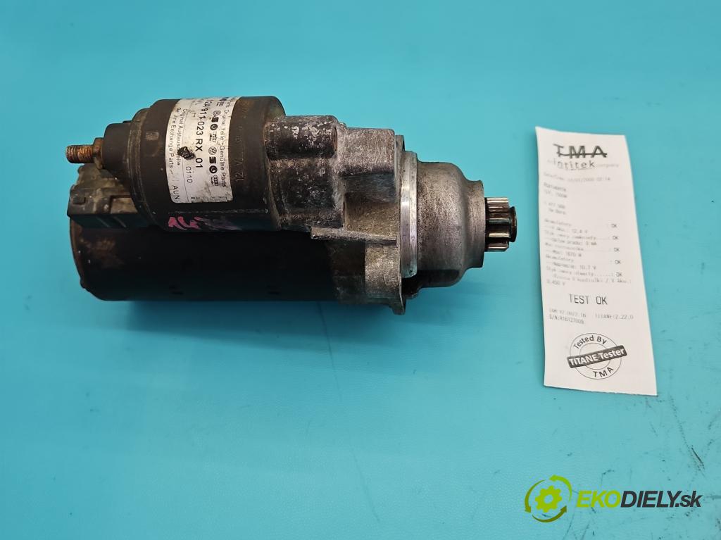 Vw Bora 1.9 tdi 90 HP manual 66 kW 1896 cm3 4- štartér  (Štartér)