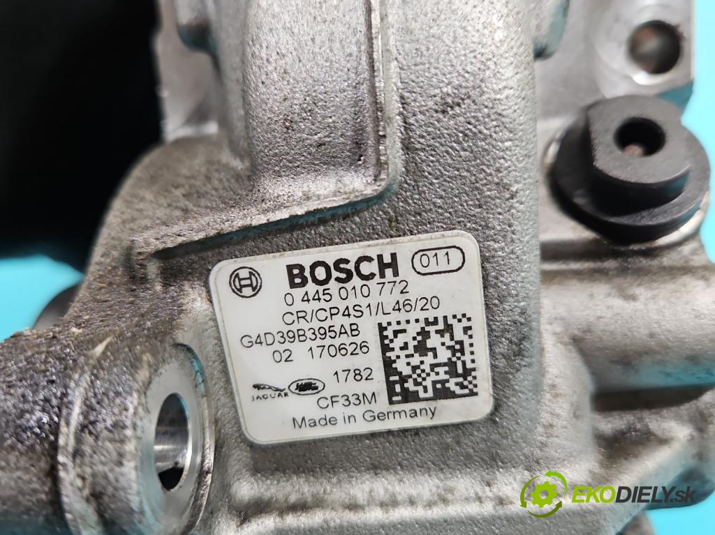 Land rover Discovery Sport 2014-2019 L550 2.0 Td 179KM automatic 132 kW 1999 cm3 5- čerpadlo vstřikovací 0445010772 (Vstřikovací čerpadlo)
