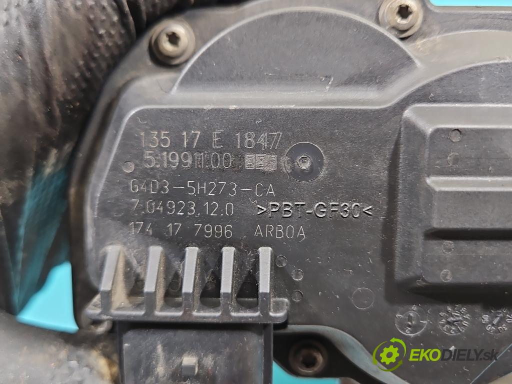 Land rover Discovery Sport 2014-2019 L550 2.0 Td 179KM automatic 132 kW 1999 cm3 5- klapka G4D3-5H273-CA (Škrtiaca klapka)