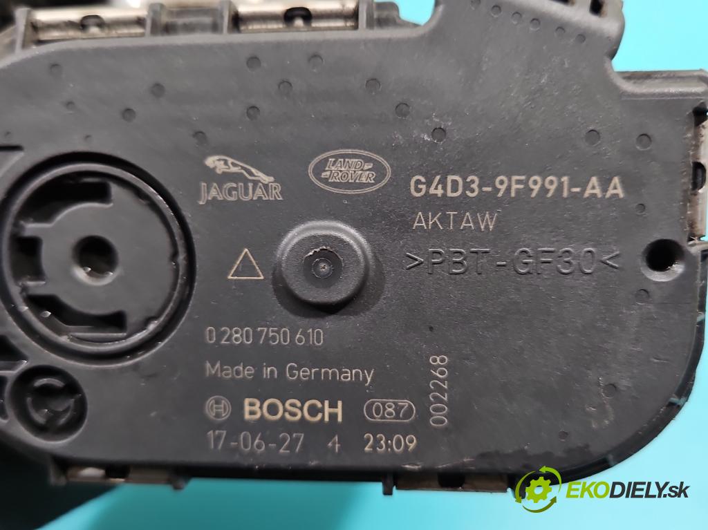 Land rover Discovery Sport 2014-2019 L550 2.0 Td 179KM automatic 132 kW 1999 cm3 5- klapka 0280750610 (Škrtiaca klapka)