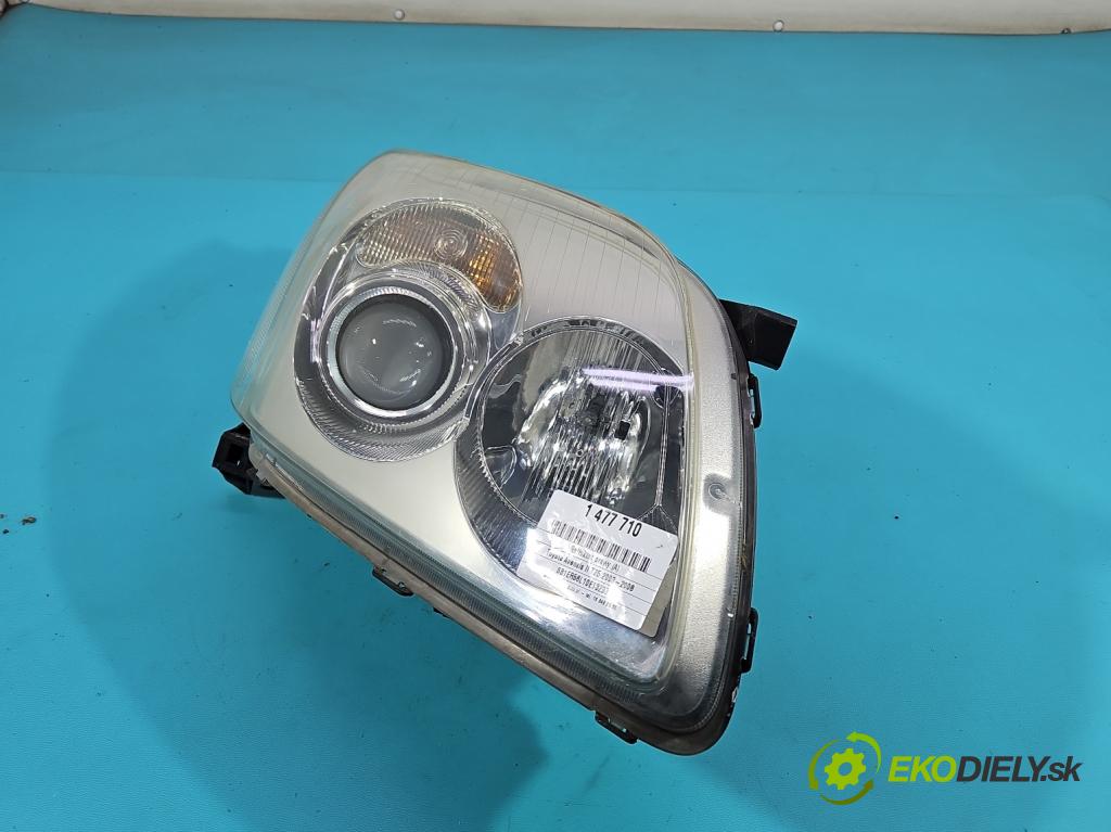 Toyota Avensis II T25 2003-2008 1.8 16V 129 HP manual 95 kW 1794 cm3 5- Reflektor: pravý  (Svetlo predné pravé)