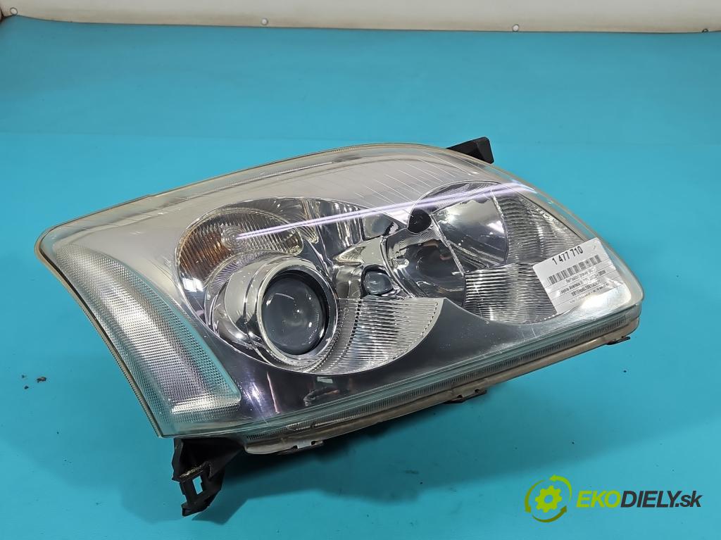 Toyota Avensis II T25 2003-2008 1.8 16V 129 HP manual 95 kW 1794 cm3 5- Reflektor: pravý  (Svetlo predné pravé)