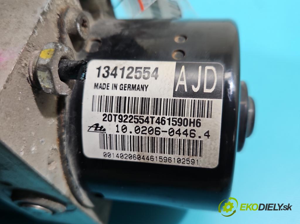Opel Astra IV 2009-2015 1.4 T 140 HP manual 103 kW 1364 cm3 5- čerpadlo abs 13412554 (Pumpa ABS)