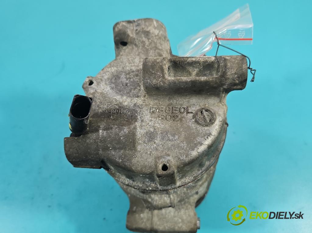 Skoda Fabia III 2014- 2021 1.0 TSI 95 HP manual 70 kW 999 cm3 5- Kompresor: klimatizácie 5Q0816803F (Kompresor klimatizácie)