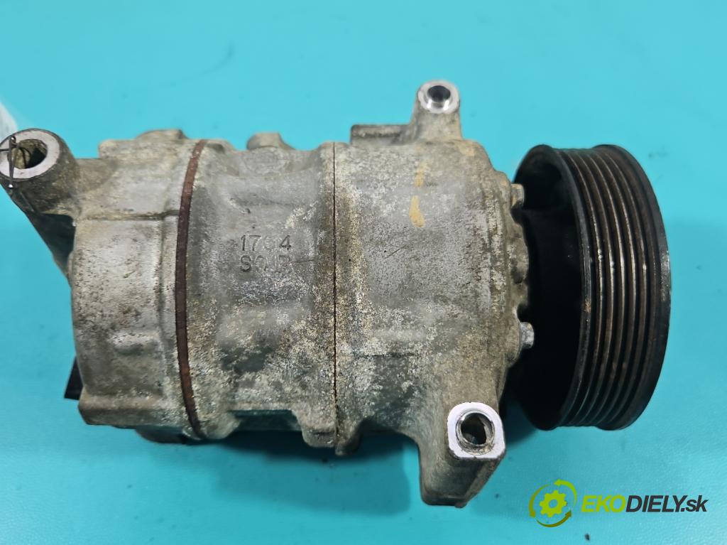 Skoda Fabia III 2014- 2021 1.0 TSI 95 HP manual 70 kW 999 cm3 5- Kompresor: klimatizácie 5Q0816803F (Kompresor klimatizácie)