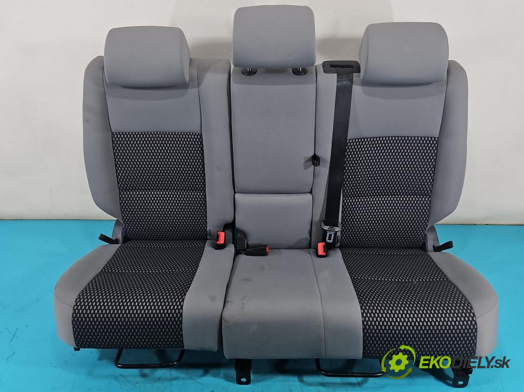 Vw Tiguan I 2007-2016 1.4 TSI 150 HP manual 110 kW 1390 cm3 5- Pohovka: zadné  (Sedadlo)