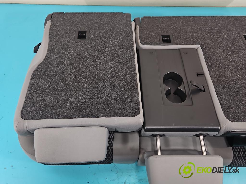 Vw Tiguan I 2007-2016 1.4 TSI 150 HP manual 110 kW 1390 cm3 5- Pohovka: zadné (Sedadlo)