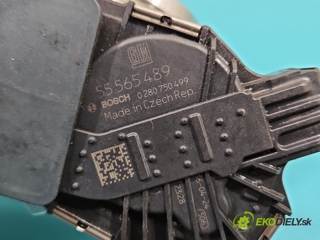 Opel Astra IV 2009-2015 1.4 T 140 HP manual 103 kW 1364 cm3 5- klapka 55565489 (Škrtiaca klapka)