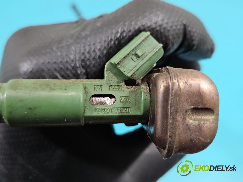 Toyota Avensis II T25 2003-2008 1.8 16V 129 HP manual 95 kW 1794 cm3 5- vstrek 23250-22040 (Vstrekovač paliva)