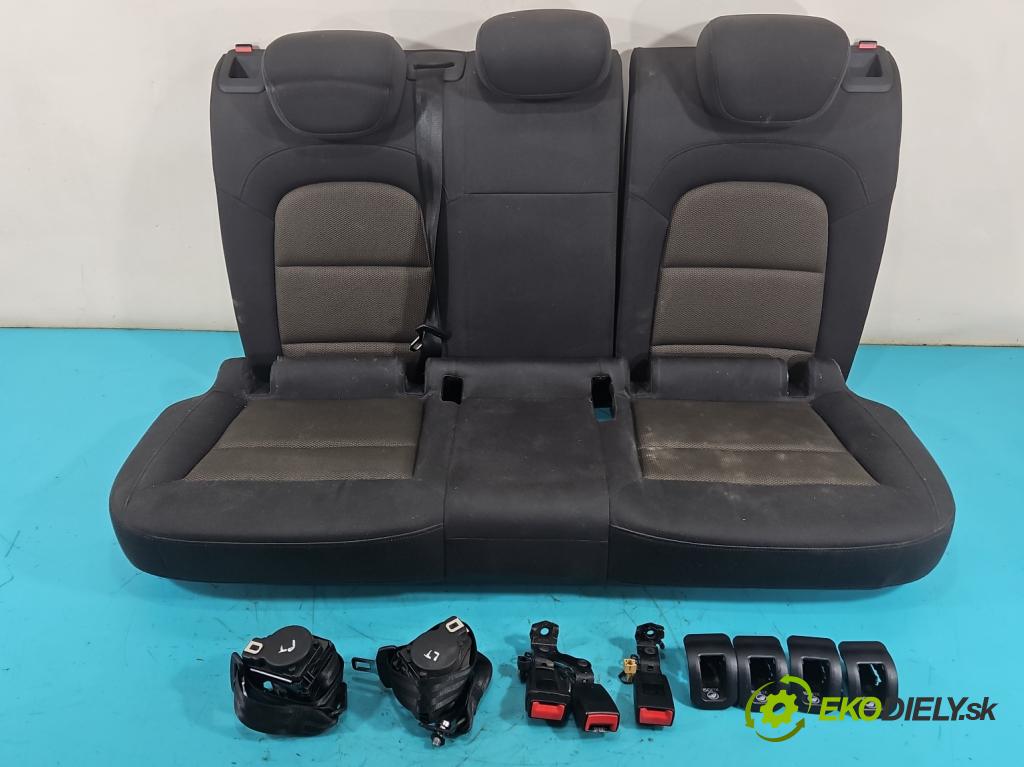 Audi Q3 2011-2018 2.0 tdi 177 HP automatic 130 kW 1968 cm3 5- Pohovka: zadné  (Sedadlo)