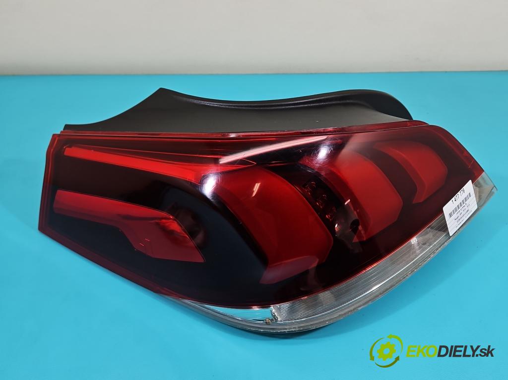 Peugeot 508 I 2010-2018 2.0 hdi 163 hp manual 120 kW 1997 cm3 5- světlo zadní levé 9807242780A (Klika dveří ostatní)