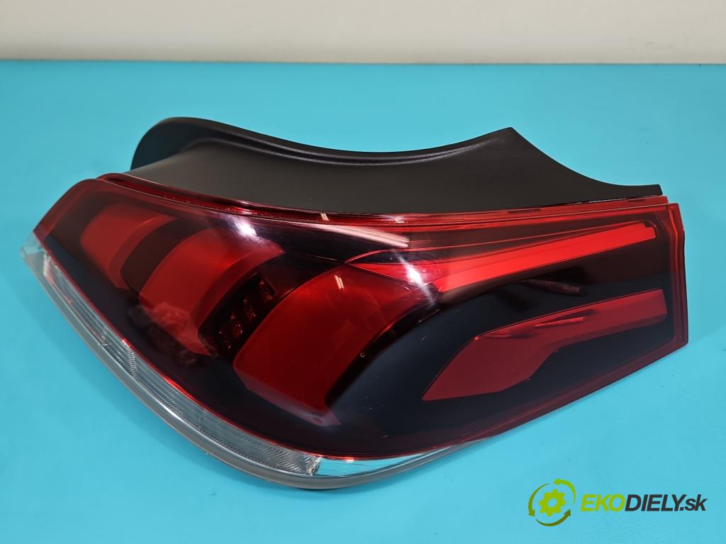 Peugeot 508 I 2010-2018 2.0 hdi 163 HP manual 120 kW 1997 cm3 5- svetlo / reflektor zadné pravé 9807242880 (Kľučka dverí ostatné)