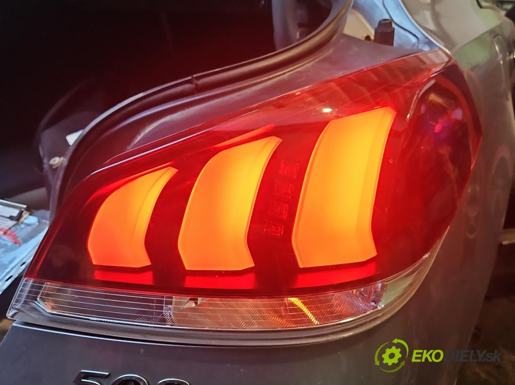 Peugeot 508 I 2010-2018 2.0 hdi 163 HP manual 120 kW 1997 cm3 5- svetlo / reflektor zadné pravé 9807242880 (Kľučka dverí ostatné)