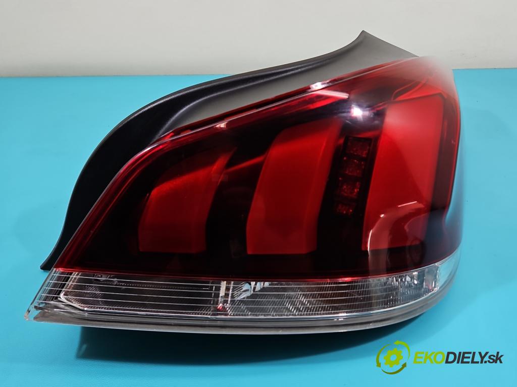 Peugeot 508 I 2010-2018 2.0 hdi 163 HP manual 120 kW 1997 cm3 5- svetlo / reflektor zadné pravé 9807242880 (Kľučka dverí ostatné)