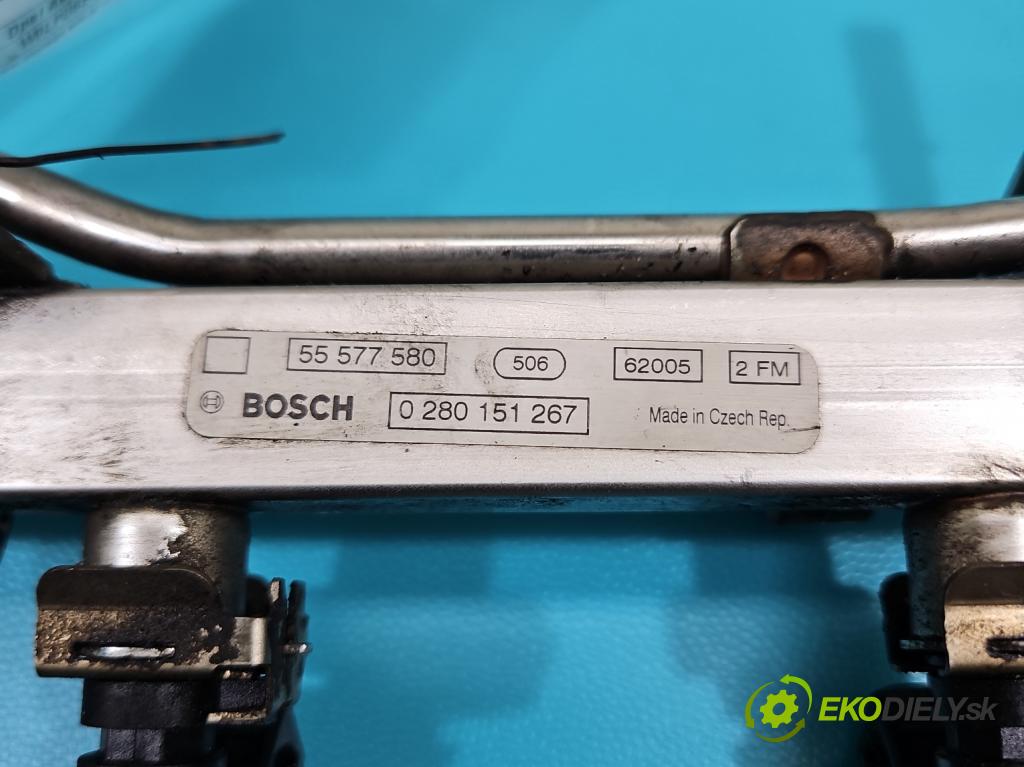 Opel Astra IV 2009-2015 1.4 T 140 HP manual 103 kW 1364 cm3 5- vstrek 0280158205 (Vstrekovač paliva)