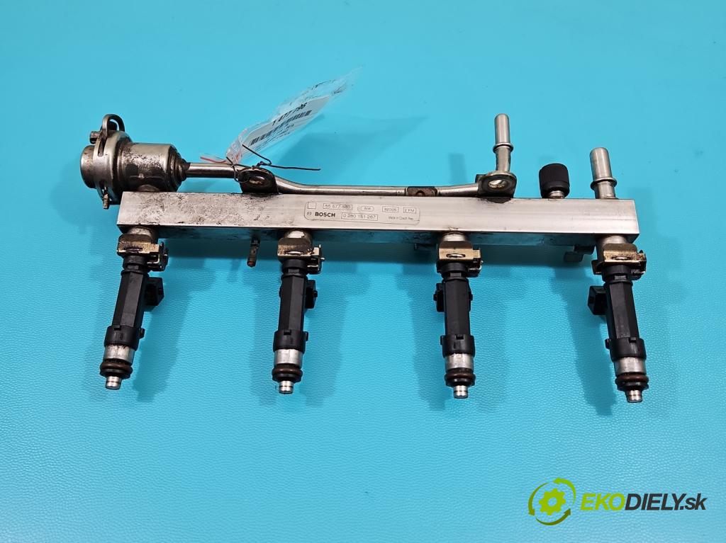 Opel Astra IV 2009-2015 1.4 T 140 HP manual 103 kW 1364 cm3 5- vstrek 0280158205 (Vstrekovač paliva)